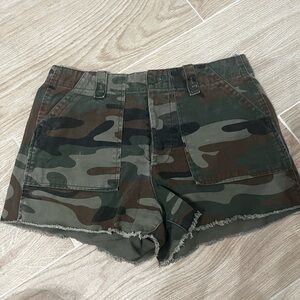 Forever 21 Camouflage Cargo Shorts